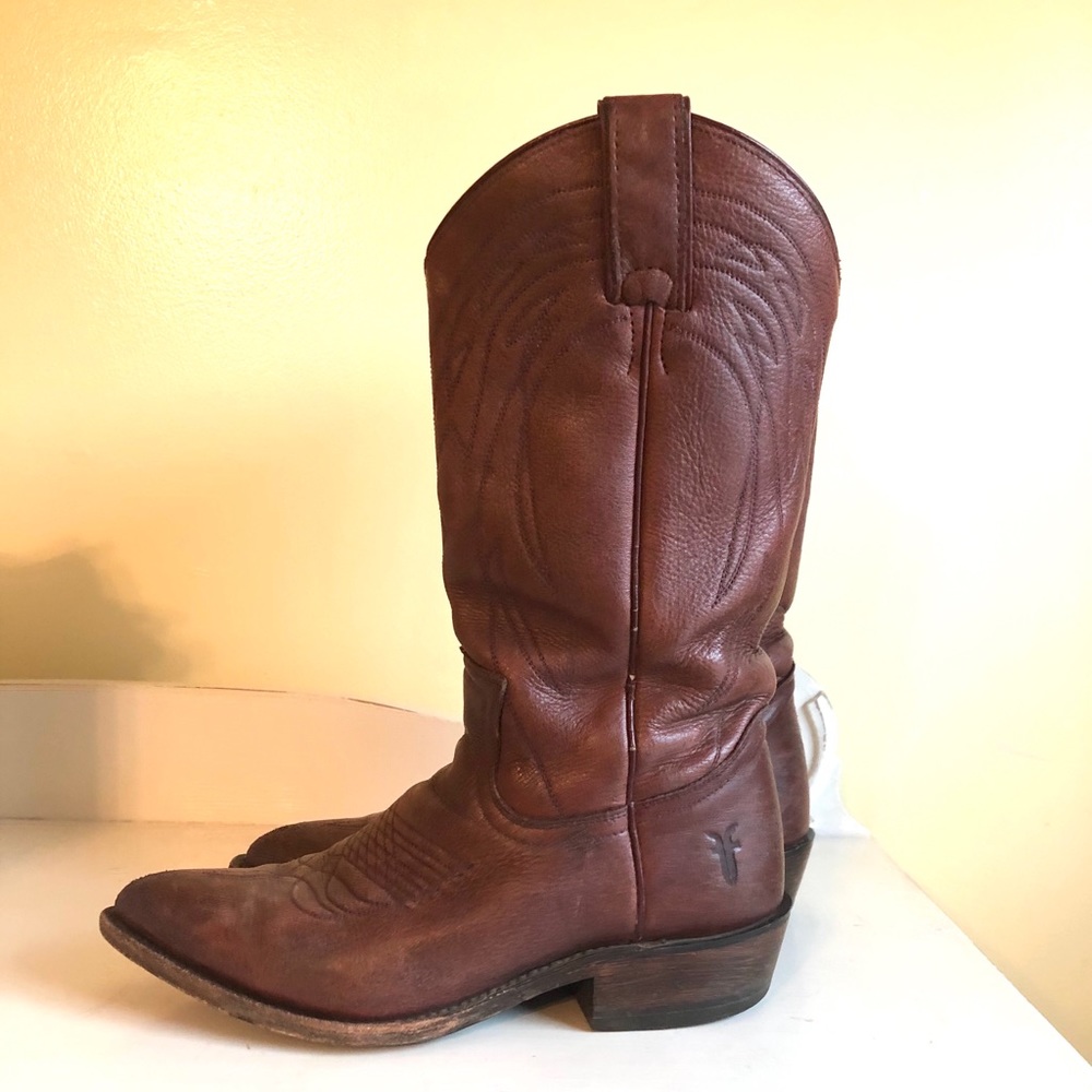 Frye Billy Pull On Mid-Calf Boots Size 7